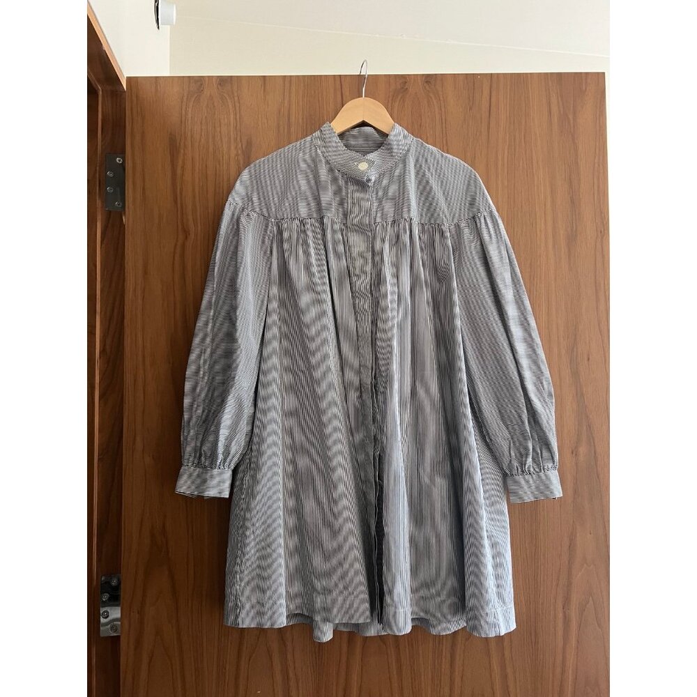 &Daughter Striped Cotton Poplin Dress Size 8